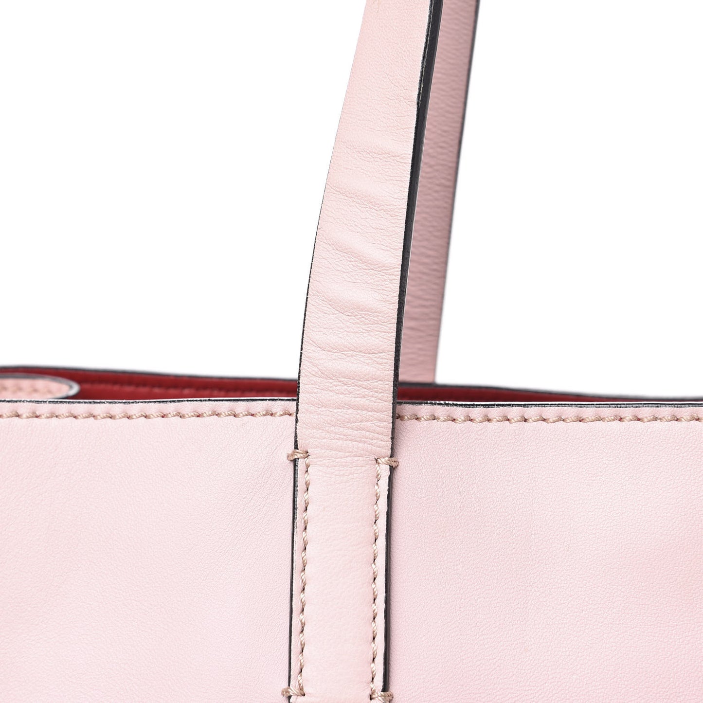 Nappa Medium Rockstud Soft Tote Rose