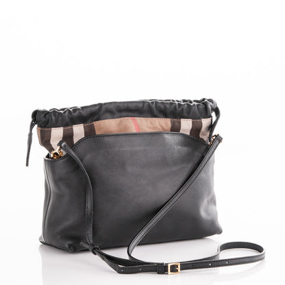 Burberry Calfskin House Check Little Crush Black 3 of 8