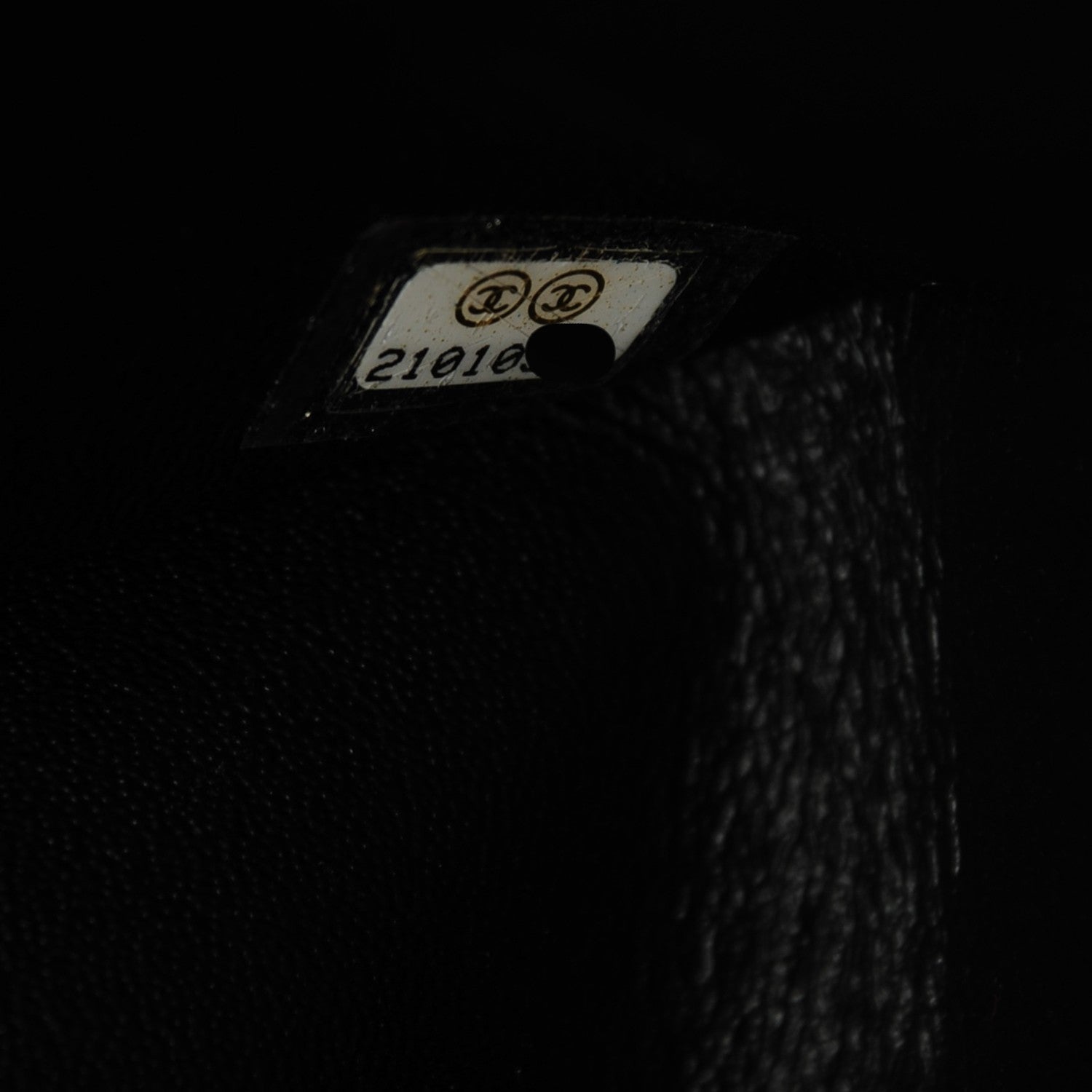Chanel Lambskin Chevron Quilted Jumbo Double Flap So Black 8 of 8
