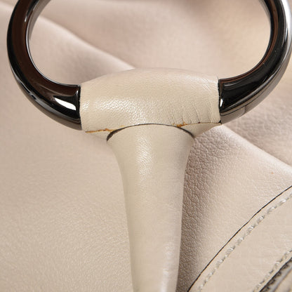 Gucci Pebbled Calfskin Medium Icon Bit Shoulder Bag Ivory 11 of 11