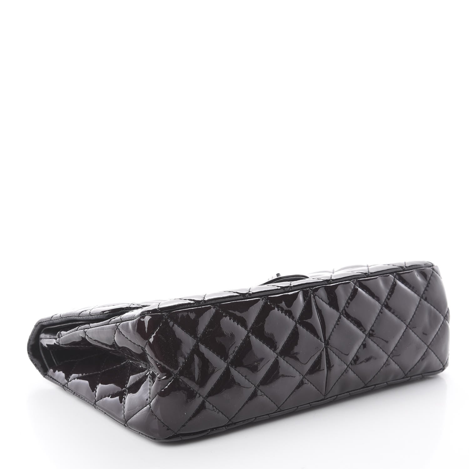 Chanel Patent Quilted 2.55 Reissue 227 Flap Prune 3 of 9