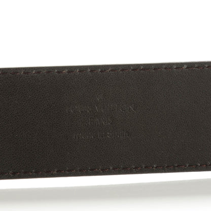 Louis Vuitton Taiga 35mm LV Initiales Belt 100 40 Glacier 5 of 8