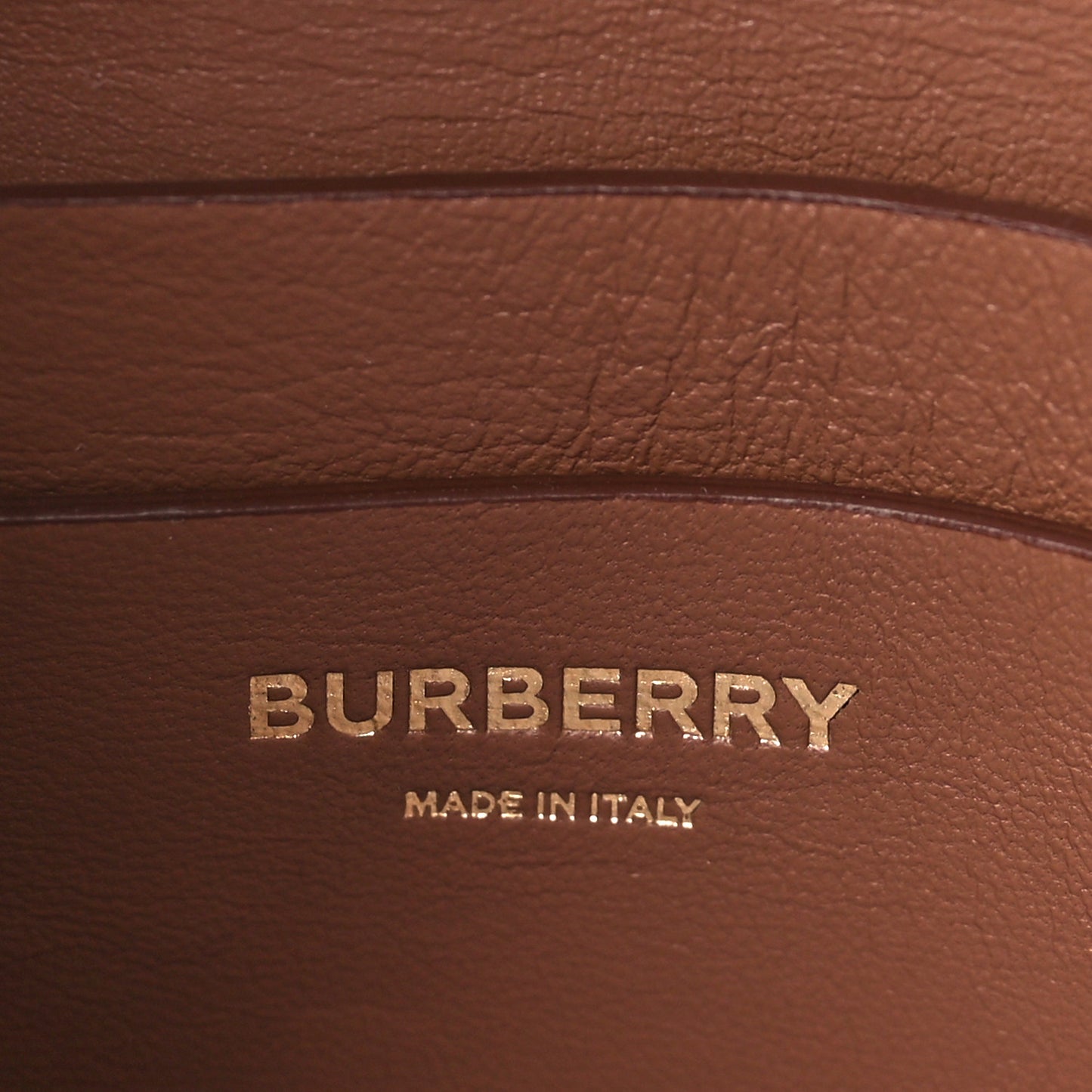 Smooth Calfskin Two Tone Small Grace Bag Malt Brown Black
