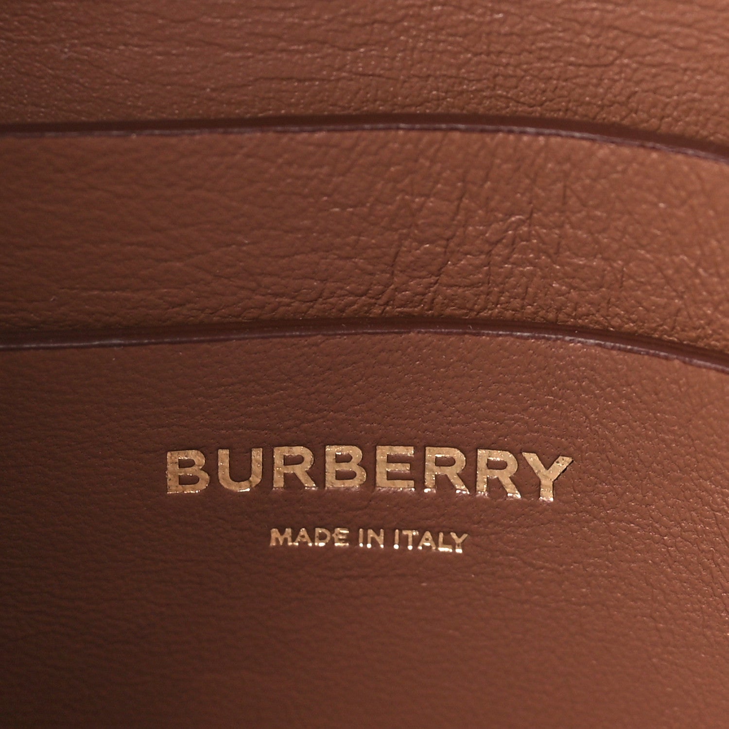 Burberry Smooth Calfskin Two Tone Small Grace Bag Malt Brown Black 6 of 8