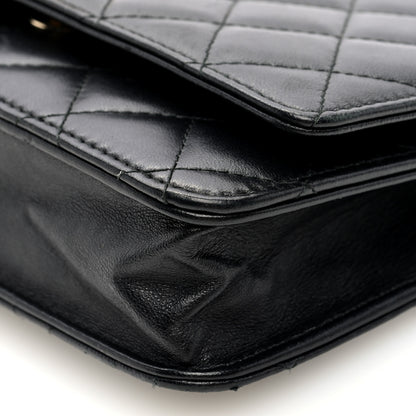 Chanel Lambskin Quilted Trendy CC Wallet On Chain WOC Black 10 of 10