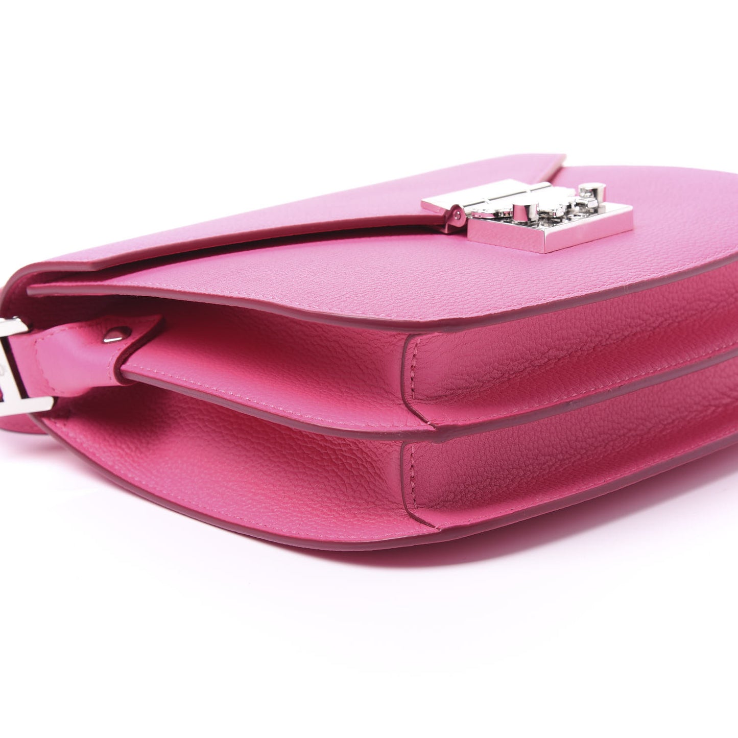 Calfskin Patricia Small Crossbody Bag Pink