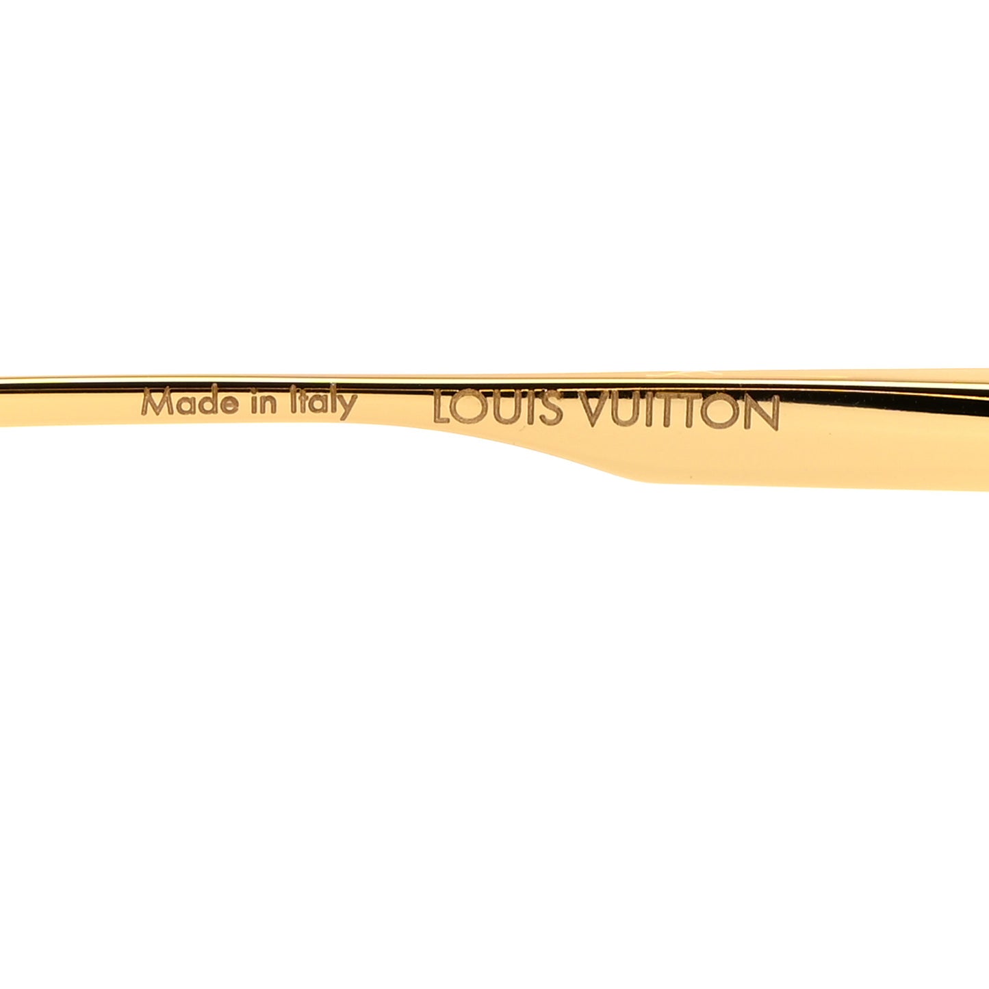 Metal LV Ash Sunglasses Z1261W Gold