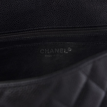 Chanel Caviar Quilted Maxi Single Flap Black 8 of 11