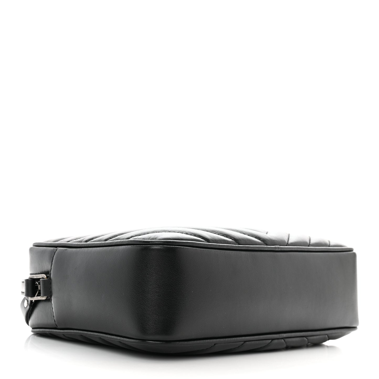 Calfskin Matelasse Monogram Lou Camera Bag Black