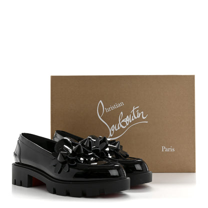 Christian Louboutin Patent Daisy Loafers 40.5 Black 9 of 9
