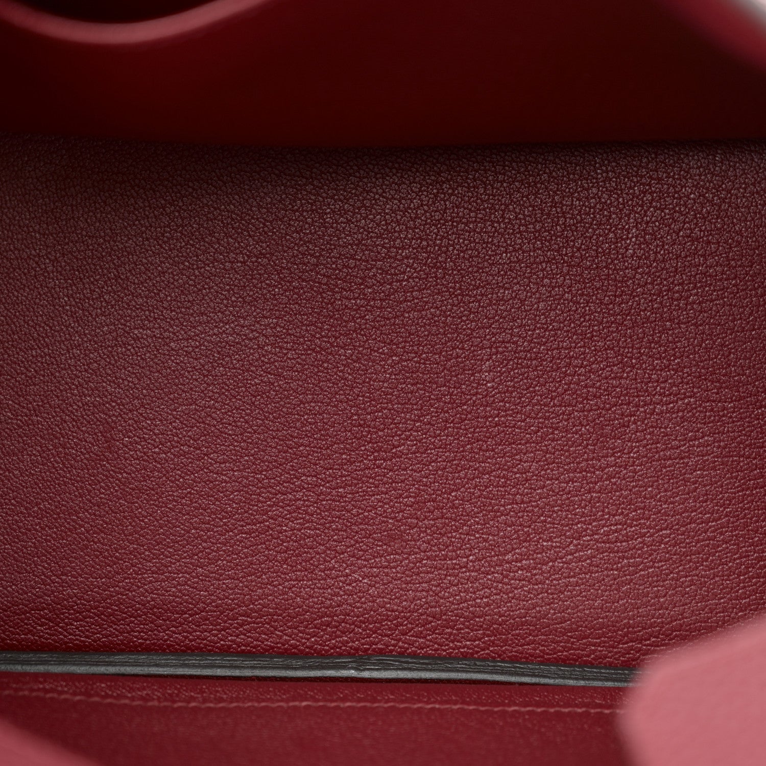 Hermes Togo Birkin 25 Rouge Grenat 5 of 10