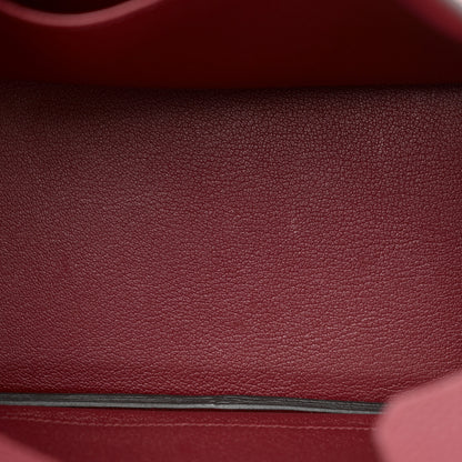 Hermes Togo Birkin 25 Rouge Grenat 5 of 10