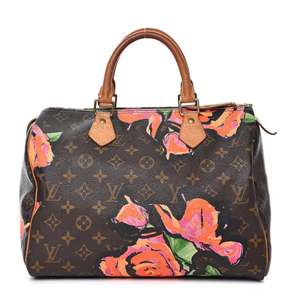 Louis Vuitton Monogram Roses Speedy 30 1 of 19