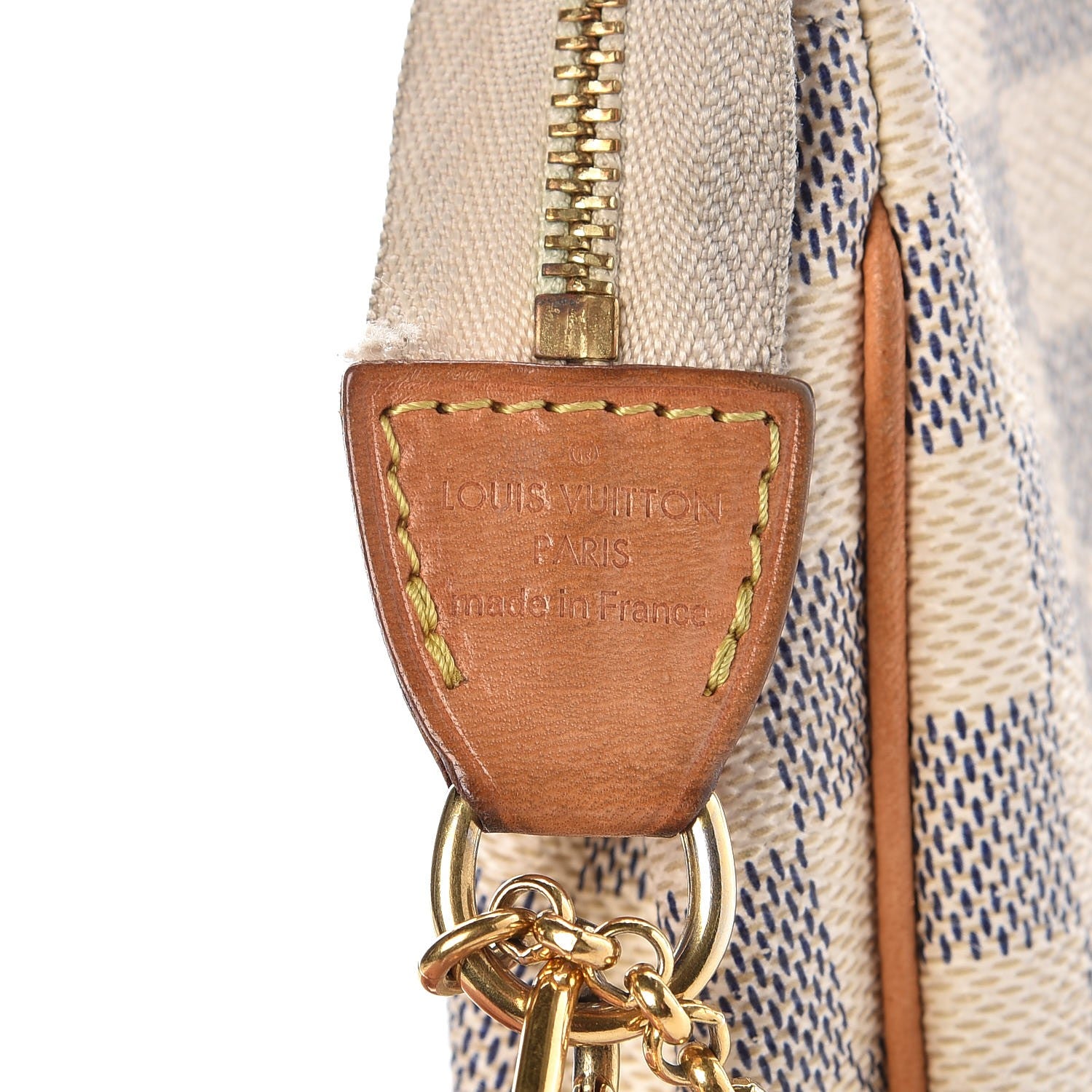 Louis Vuitton Damier Azur Eva Clutch 6 of 16