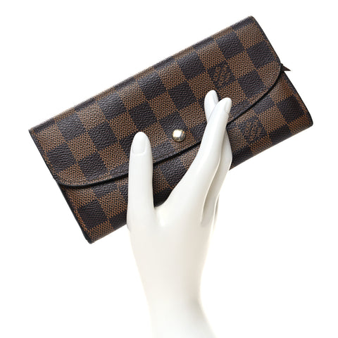Damier Ebene Emilie Wallet