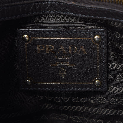 Prada Tessuto Nylon Double Zip Logo Tote Black 8 of 19