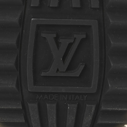 Louis Vuitton Suede Monogram Run Away Sneakers 39 Black 8 of 9