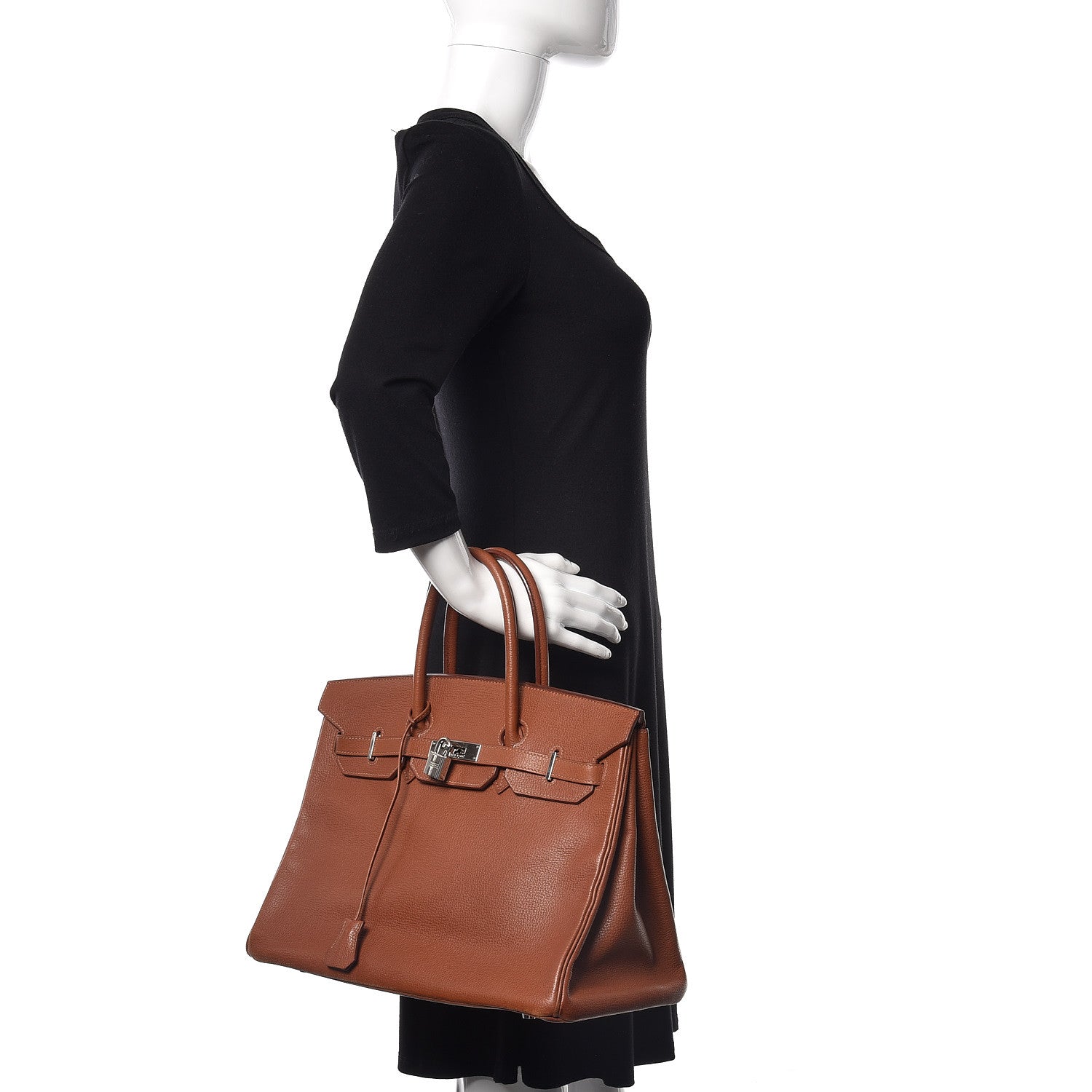 Hermes Vache Liegee Birkin 35 Noisette 2 of 43