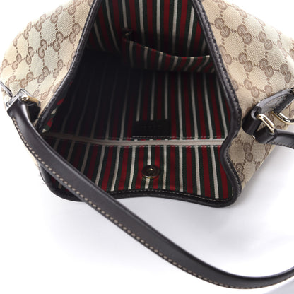 Gucci Monogram GG New Britt Medium Hobo Brown 5 of 12