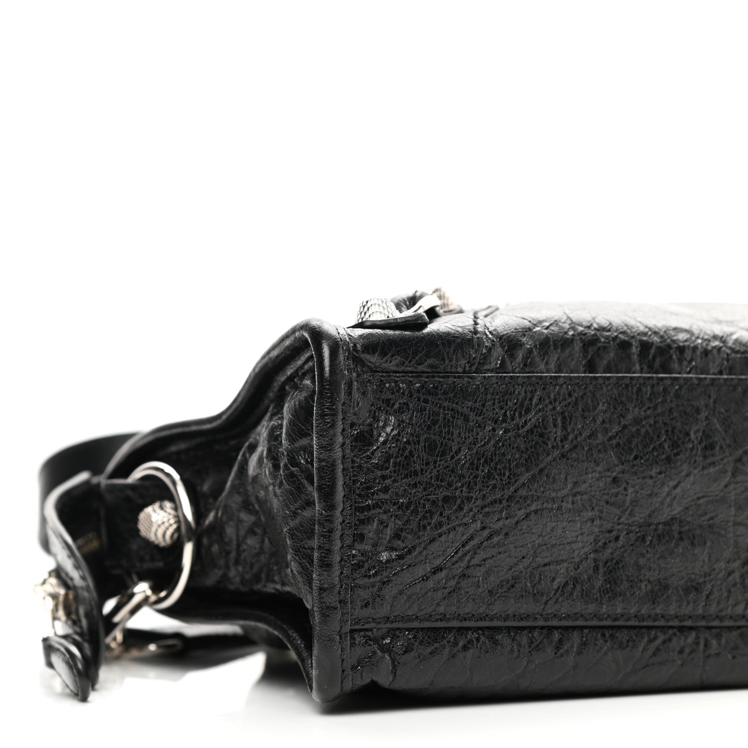 Balenciaga Agneau Giant 12 Silver Hardware Mini City Black 9 of 11