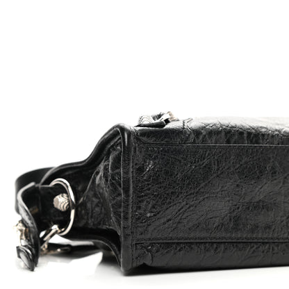 Balenciaga Agneau Giant 12 Silver Hardware Mini City Black 9 of 11