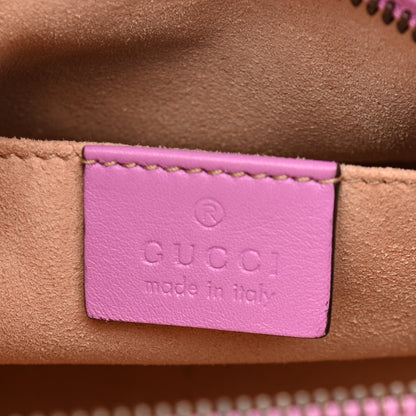 Gucci Calfskin Matelasse Mini GG Marmont Chain Shoulder Bag Candy Mousse 8 of 10