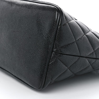 Chanel Caviar Quilted Medallion Tote Black 10 of 12