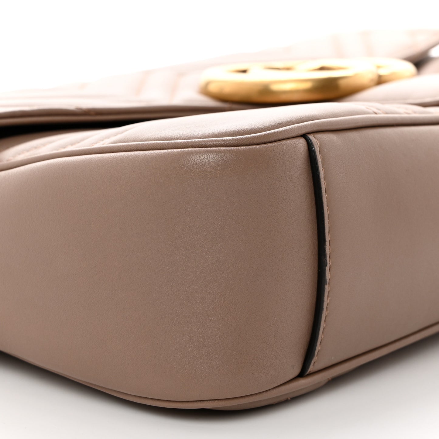 Calfskin Matelasse Medium GG Marmont Shoulder Bag Porcelain Rose