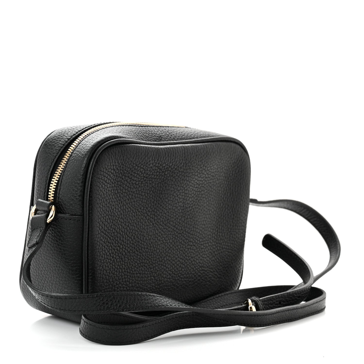 Gucci Pebbled Calfskin Small Soho Disco Bag Black 3 of 14