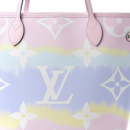 Louis Vuitton Monogram Escale Neverfull MM Pastel 10 of 11