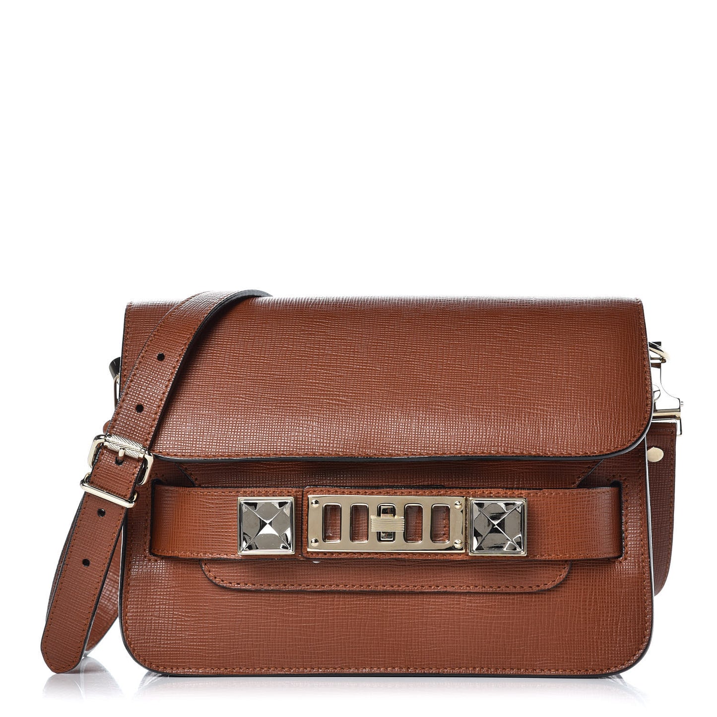 Linosa Mini PS11 Classic Shoulder Bag Saddle