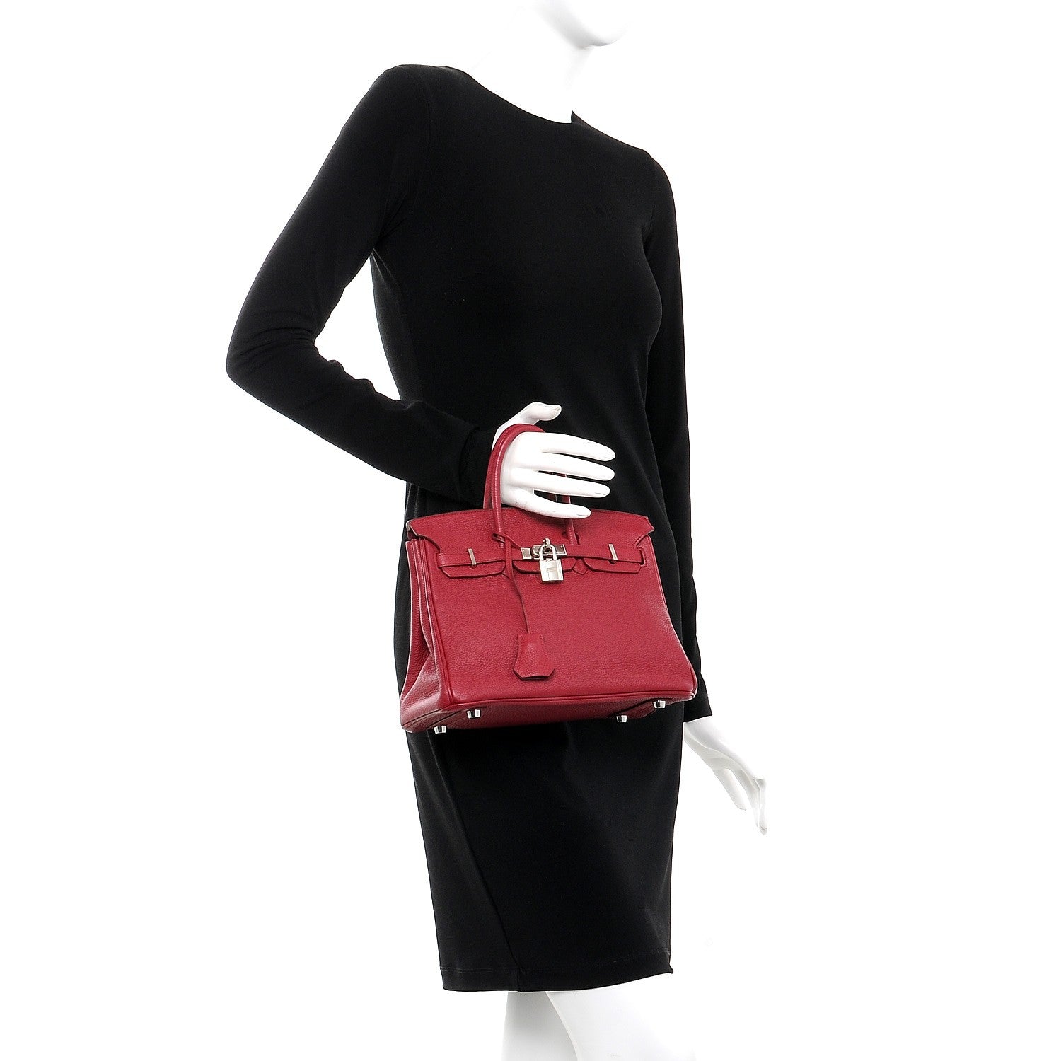 Hermes Togo Birkin 25 Rubis 2 of 38