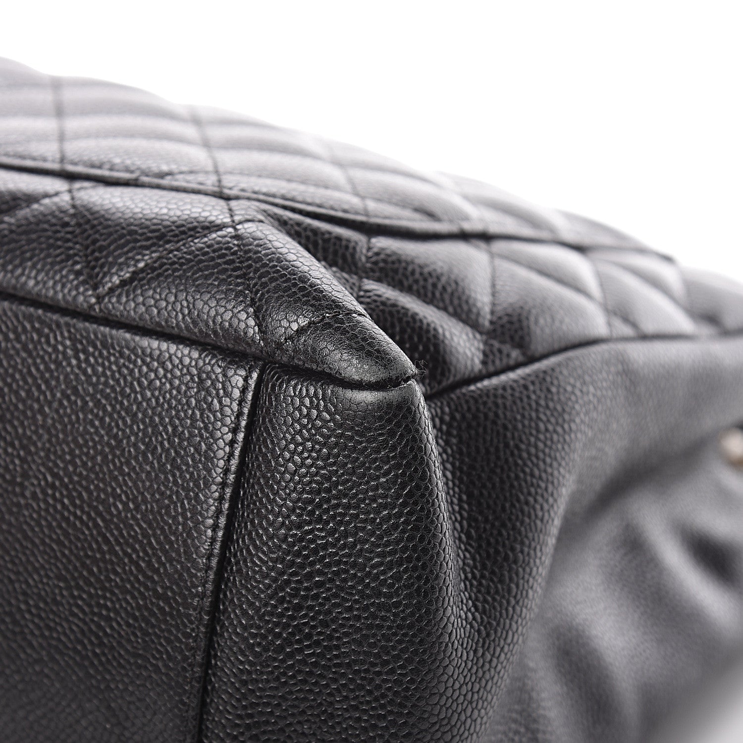 Chanel Caviar Quilted Grand Shopping Tote GST Black 13 of 15