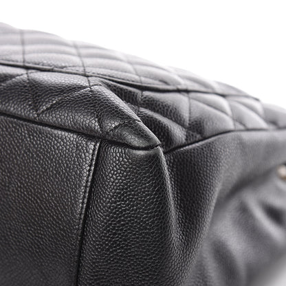 Chanel Caviar Quilted Grand Shopping Tote GST Black 13 of 15