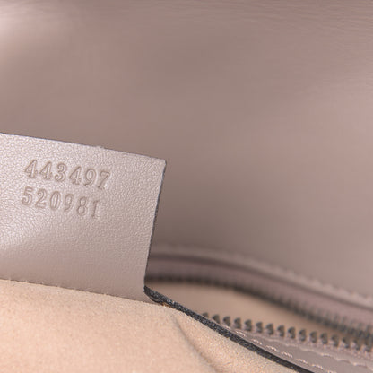 Gucci Calfskin Matelasse Small GG Marmont Shoulder Bag Porcelain Rose 7 of 10
