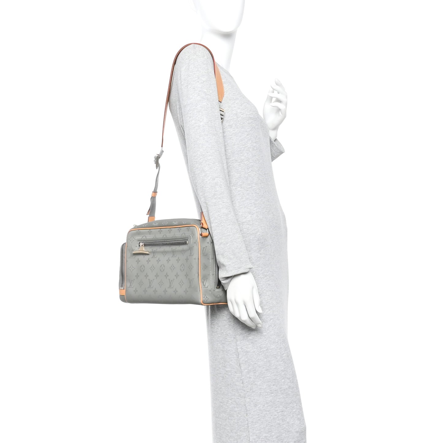 Monogram Titanium Camera Bag