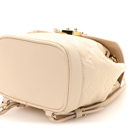 Louis Vuitton Empreinte Nano Noe Backpack Creme 8 of 8