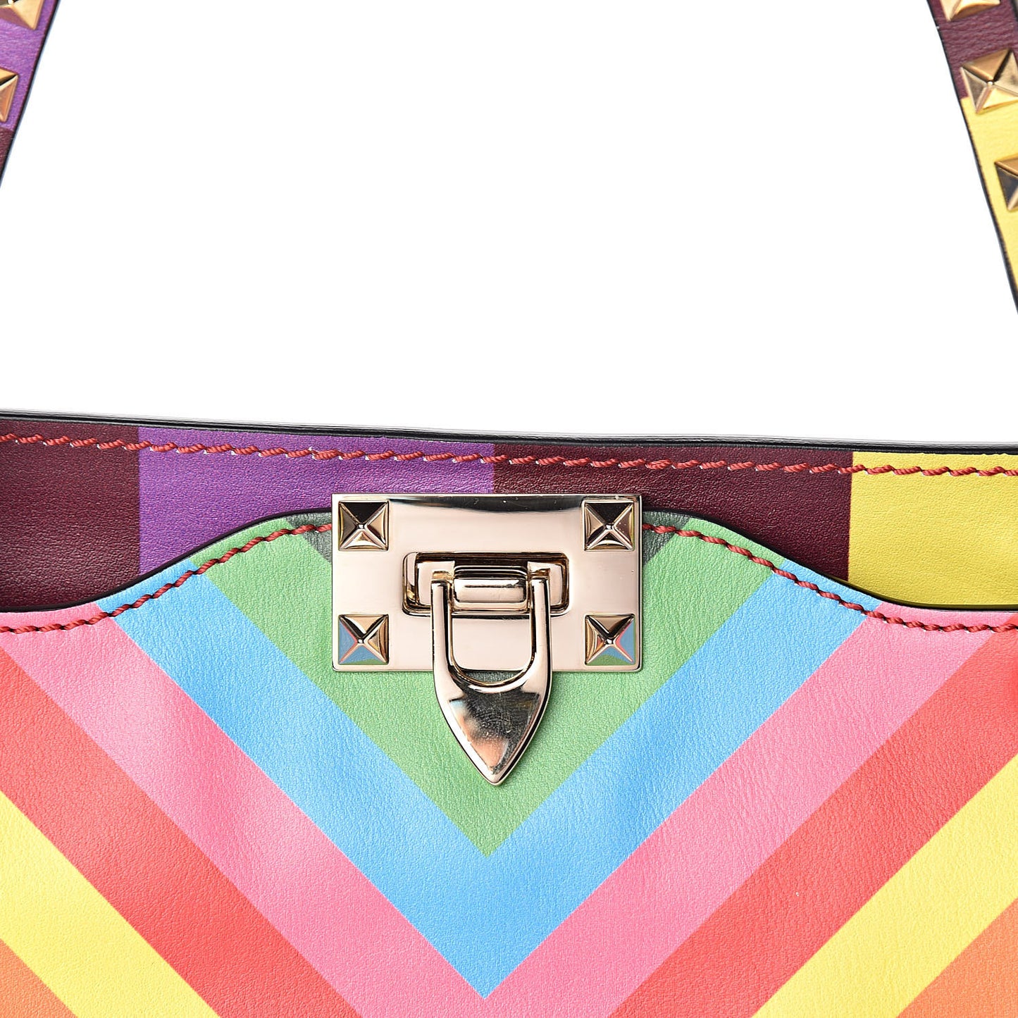 Vitello 1973 Medium Rockstud Tote Multicolor