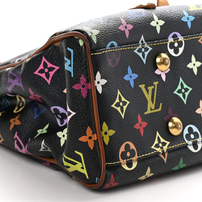 Louis Vuitton Monogram Multicolor Aurelia MM Black 8 of 14