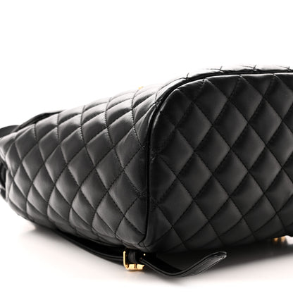 Chanel Lambskin Quilted Small Urban Spirit Backpack Black Black 9 of 10