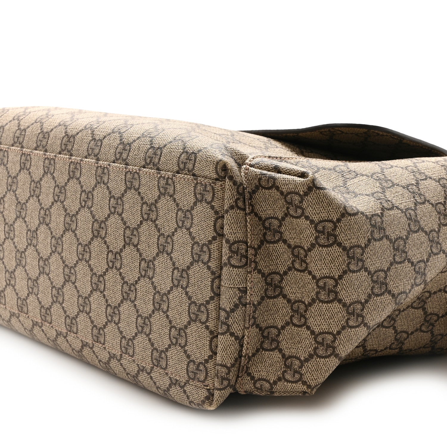 Gucci GG Plus Monogram Messenger Diaper Bag Dark Brown 10 of 10
