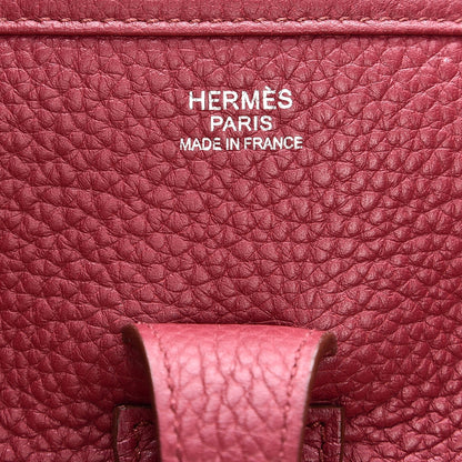 Hermes Taurillon Clemence Evelyne III PM Rubis 6 of 9