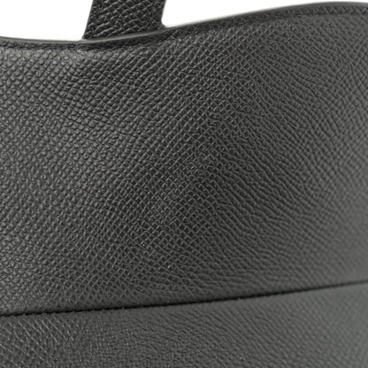 Christian Dior Grained Calfskin Saddle Bag Black 12 of 13