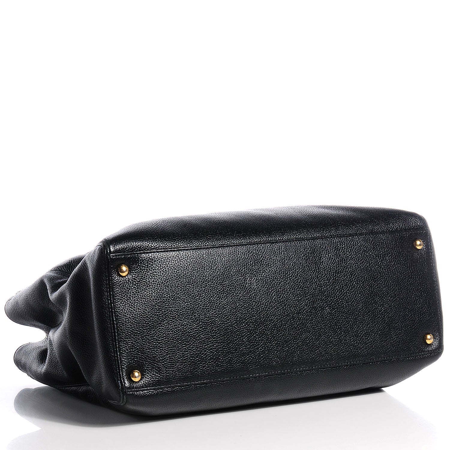 Chanel Calfskin Cerf Shopper Tote Black 4 of 10