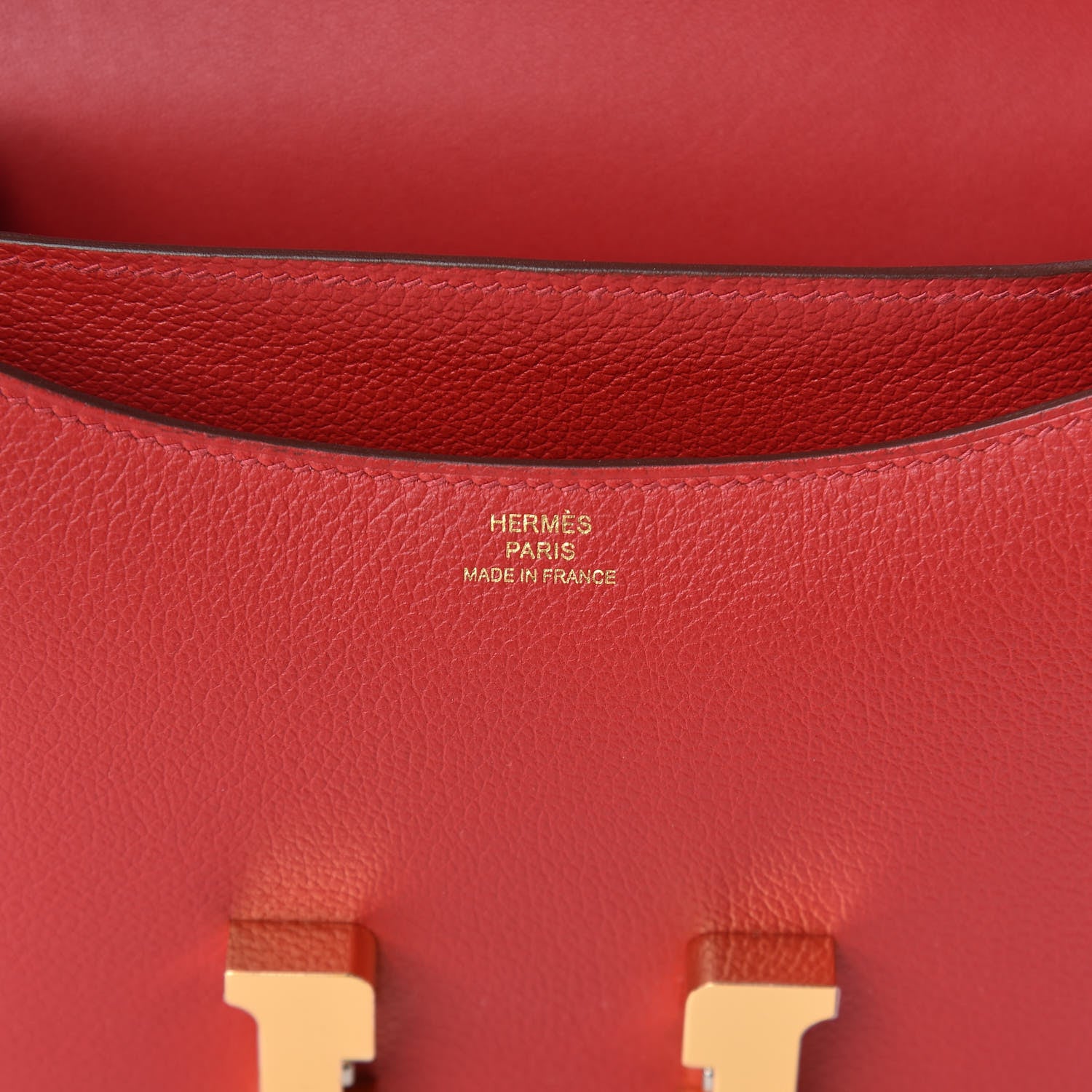 Hermes Evercolor Constance 18 Rouge Piment 6 of 17