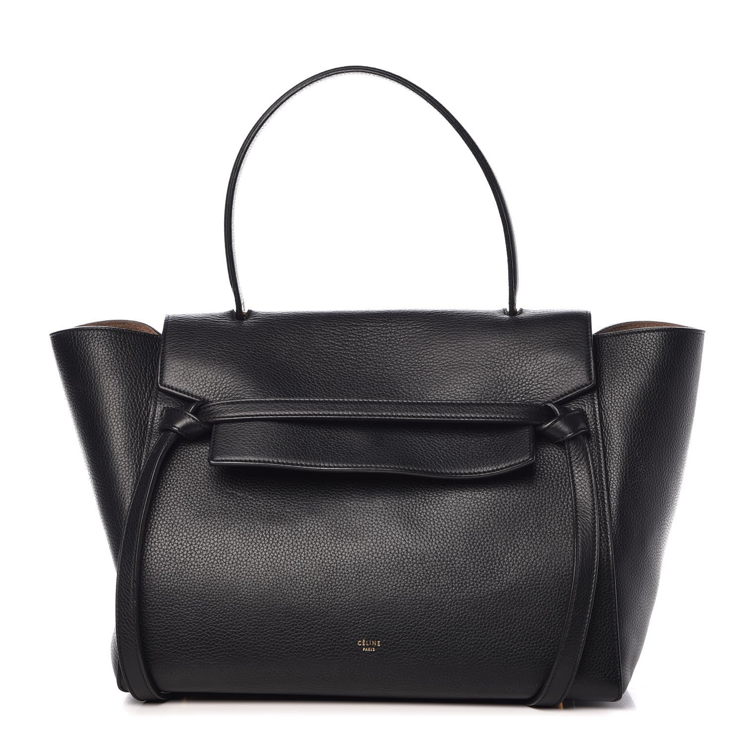 Celine Grained Calfskin Small Belt Bag Black 1 of 12