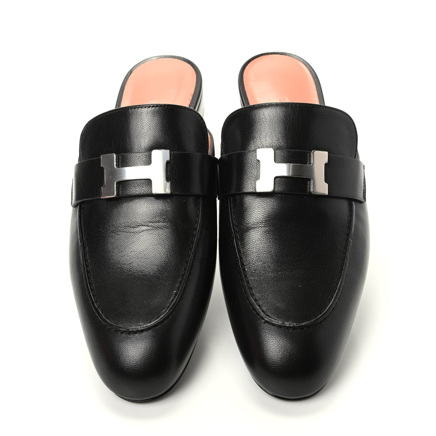 Hermes Goatskin Trocadero Mule 37.5 Black 5 of 11