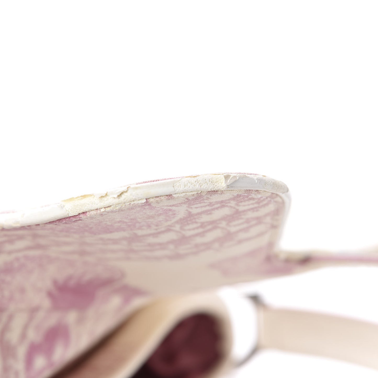 Monogram Floral Saddle Bag Pink