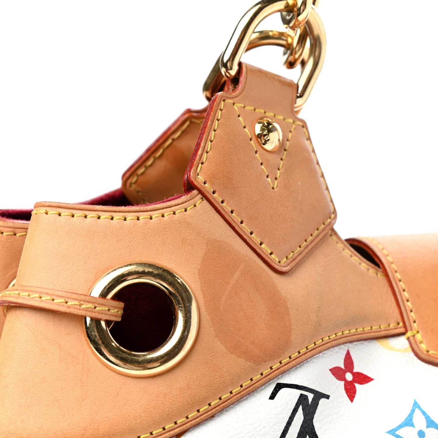 Louis Vuitton Monogram Multicolor Ursula White 10 of 10