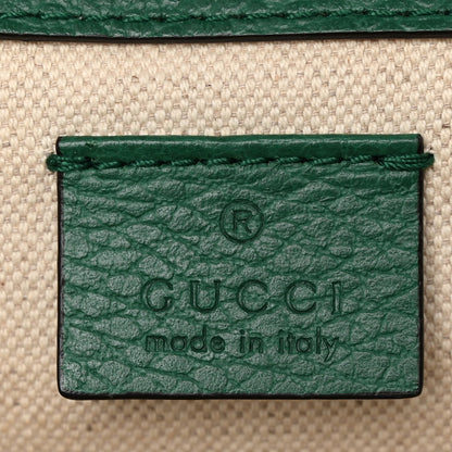 Gucci Pebbled Calfskin Small Dionysus Shoulder Bag Emerald 6 of 10